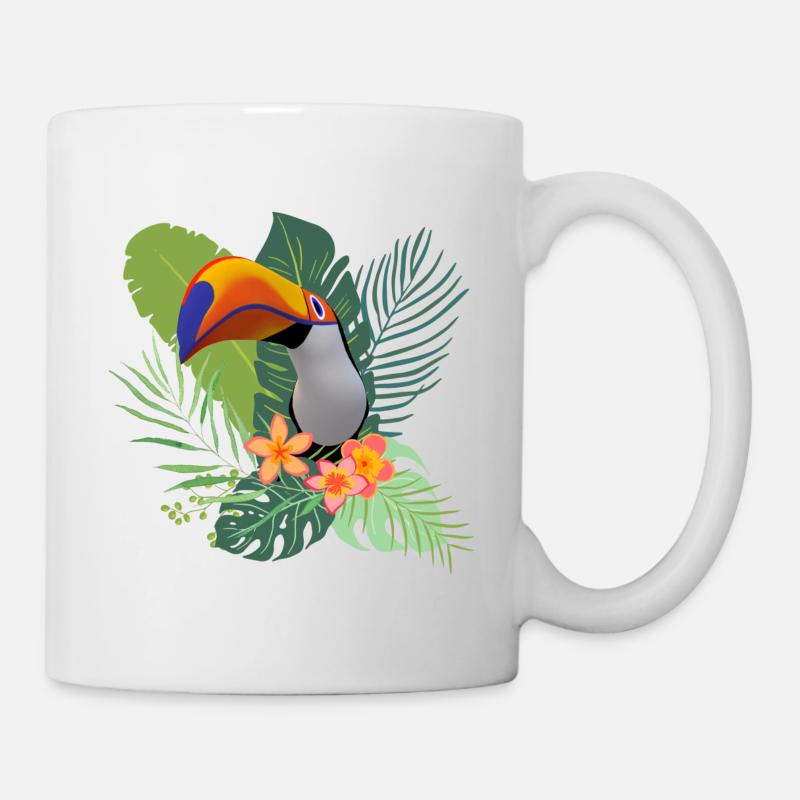 tropical - Tasse - Weiß