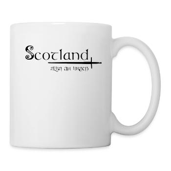 Scotland black - Mug - white - Right