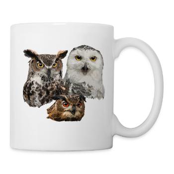 Owls - Mug - white - Right
