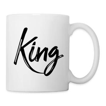 Roi - Mug blanc - blanc - Droite