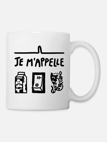 LÉONARD - Mug blanc - blanc