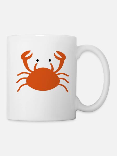 Crabe - Mug blanc - blanc