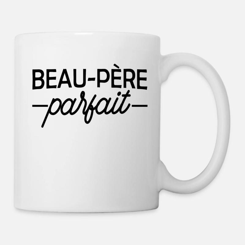 Beau père parfait - Mug blanc - blanc