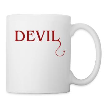 Devil - Tasse - Weiß - Rechts