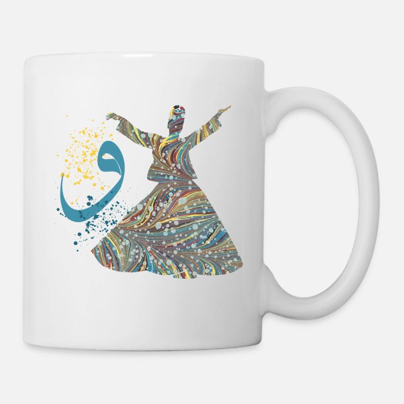 derwisch e 201 - Tasse - Weiß
