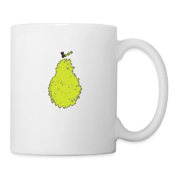 Birne Logo ohne Schrift - Tasse - Weiß - Rechts