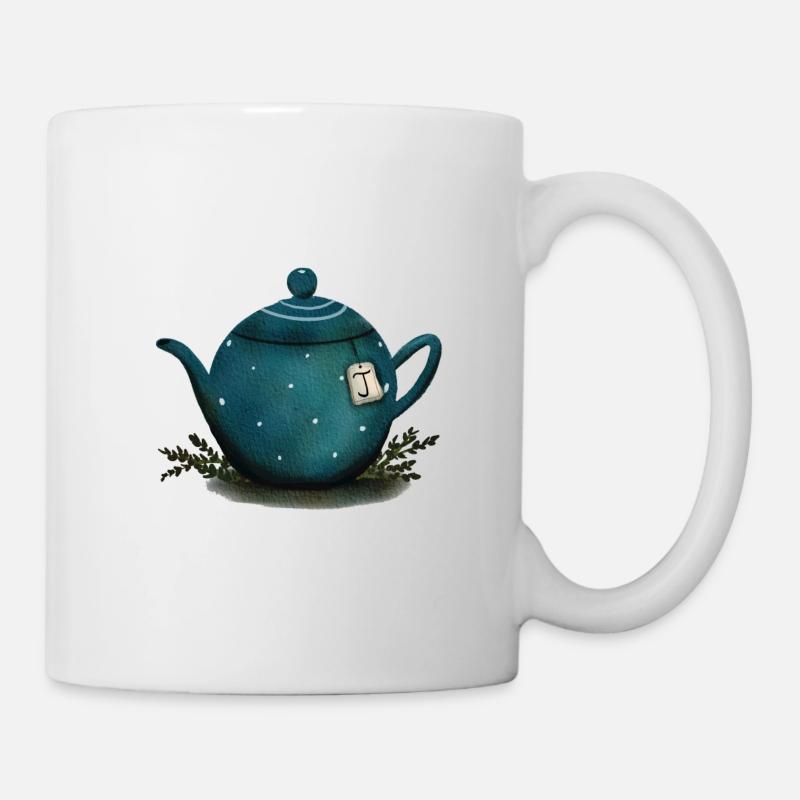 Teatime -Teapot Tea - Mug - white