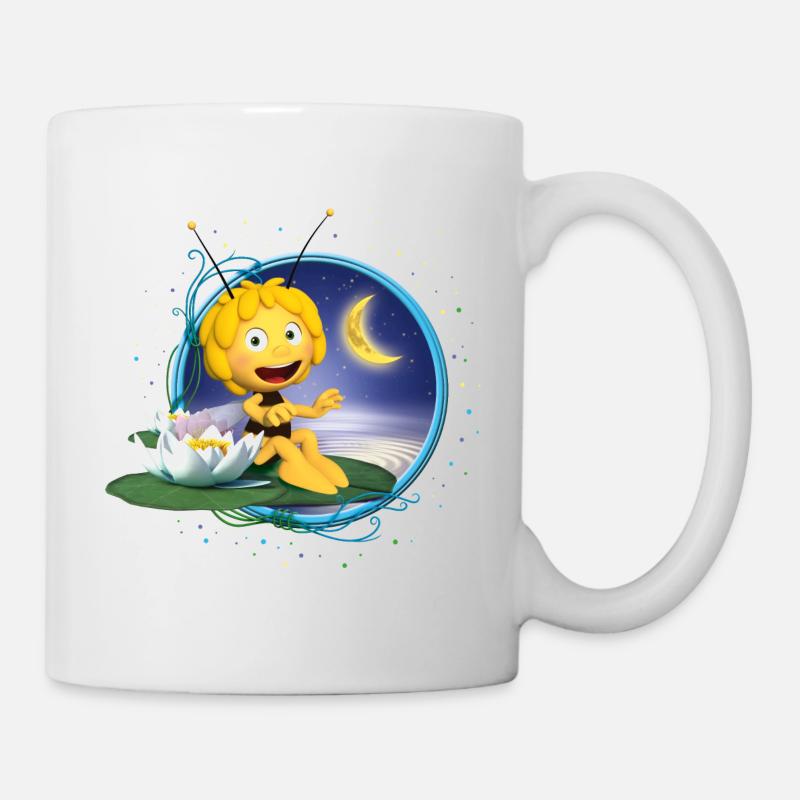 Maya L’Abeille Clair De Lune - Mug blanc - blanc