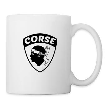 Corsica coat of arms - Mug - white - Right