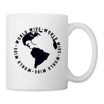 WORLD WIDE - Mug - white - Right