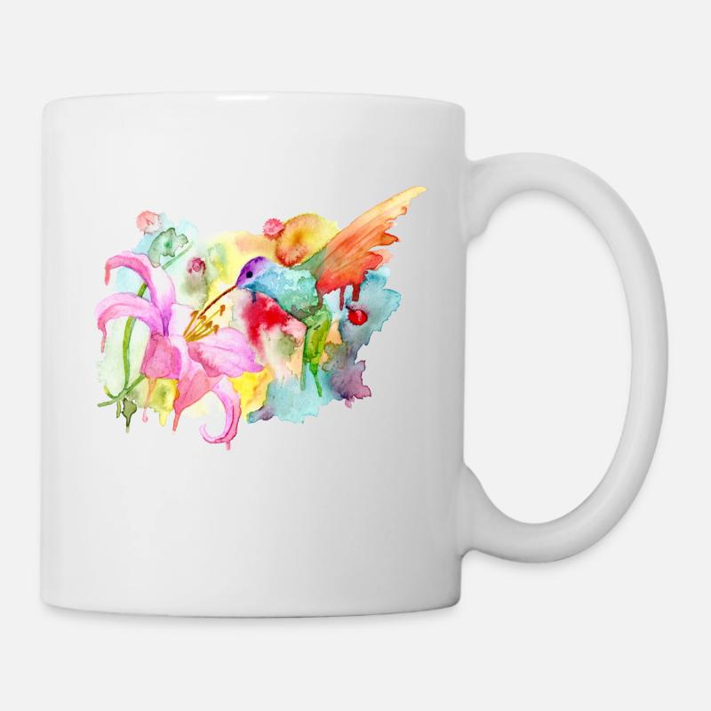 Kolibri - Tasse - Weiß