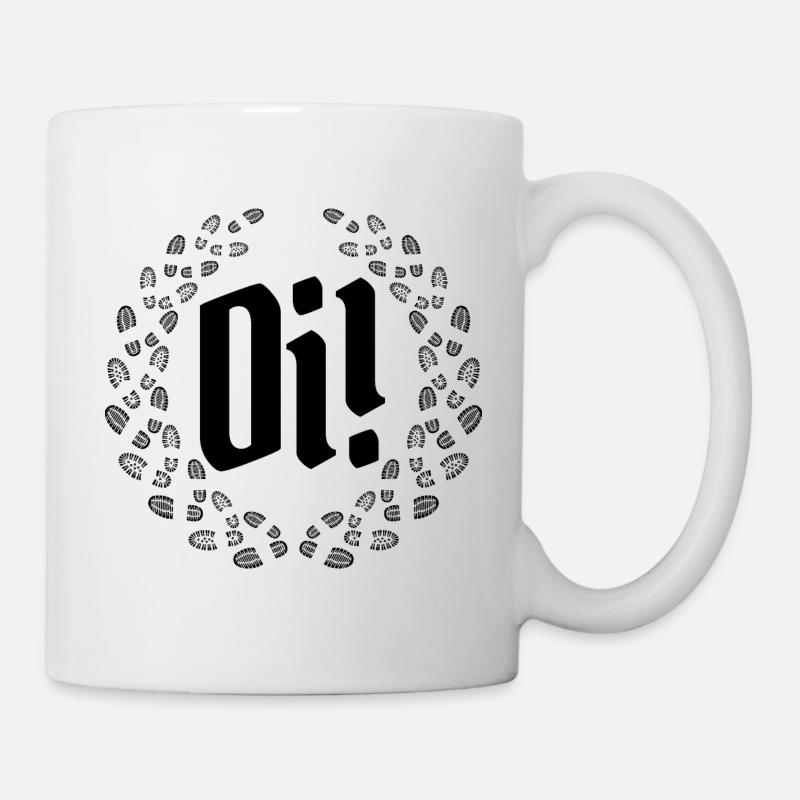 Oi! Oi! Oi! - Mug blanc - blanc