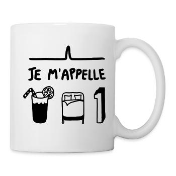 JULIEN - Mug blanc - blanc - Droite