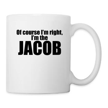 Jacob - Mug blanc - blanc - Droite