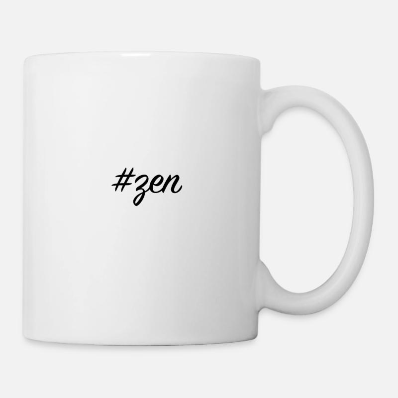 zen hashtag - Mug - white