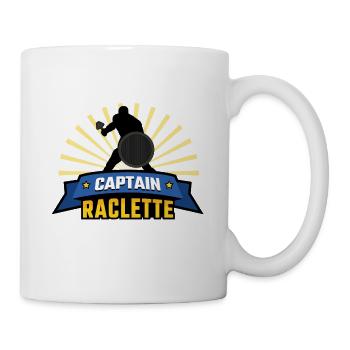 Captain Raclette - Mug blanc - blanc - Droite