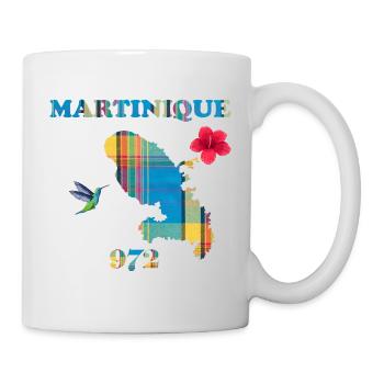 Martinique 972 - Mug blanc - blanc - Droite