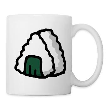 Onigiri Nigiri Sushi - Nourriture japonaise - Mug blanc - blanc - Droite