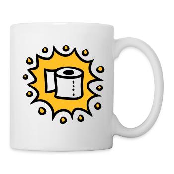 Toilet paper toilet paper toilet paper - Mug - white - Right