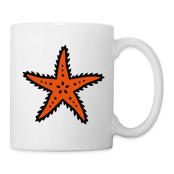 Starfish starfish sea ocean sea - Mug - white - Right