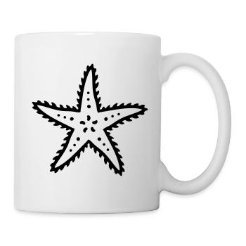 Starfish Sea Ocean Gift Idea - Mug - white - Right