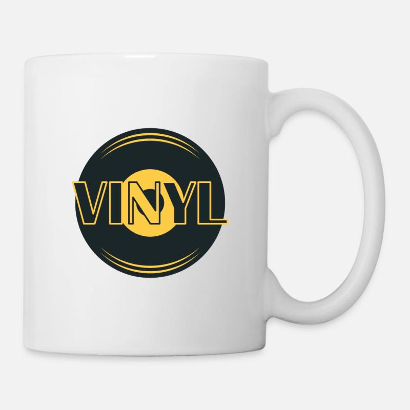 Vinyle - Mug blanc - blanc