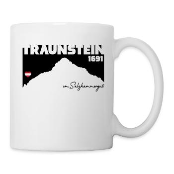 Traunstein Berg Salzkammergut Austria Österreich - Tasse - Weiß - Rechts