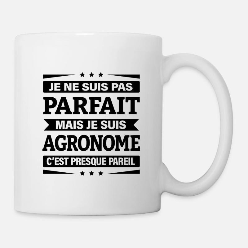 JE SUIS AGRONOME - Mug blanc - blanc