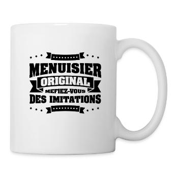 MENUISIER ORIGINAL - Mug blanc - blanc - Droite