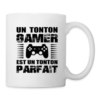 TONTON GAMER PARFAIT - Mug blanc - blanc - Droite