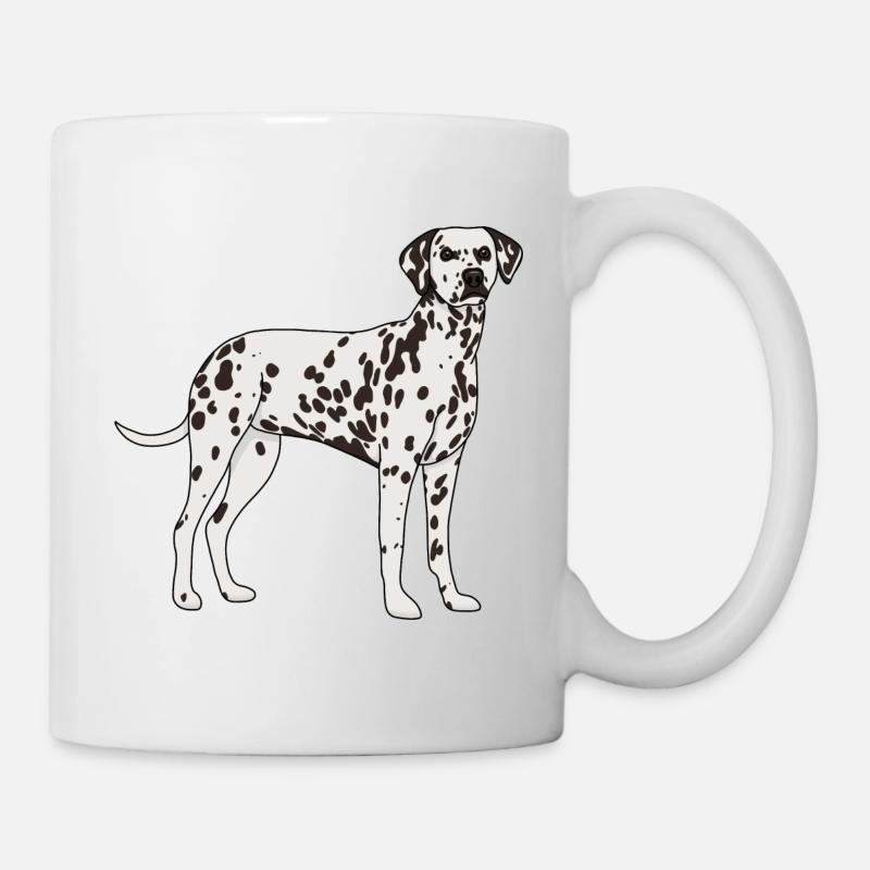 Dalmatien - Mug blanc - blanc