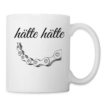 Hätte Hätte Fahrradkette - Tasse - Weiß - Rechts