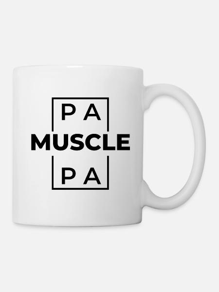 Best Muscle Dad - Mug - white