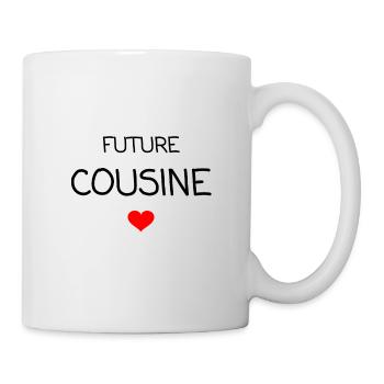 FUTURE COUSINE - Mug blanc - blanc - Droite