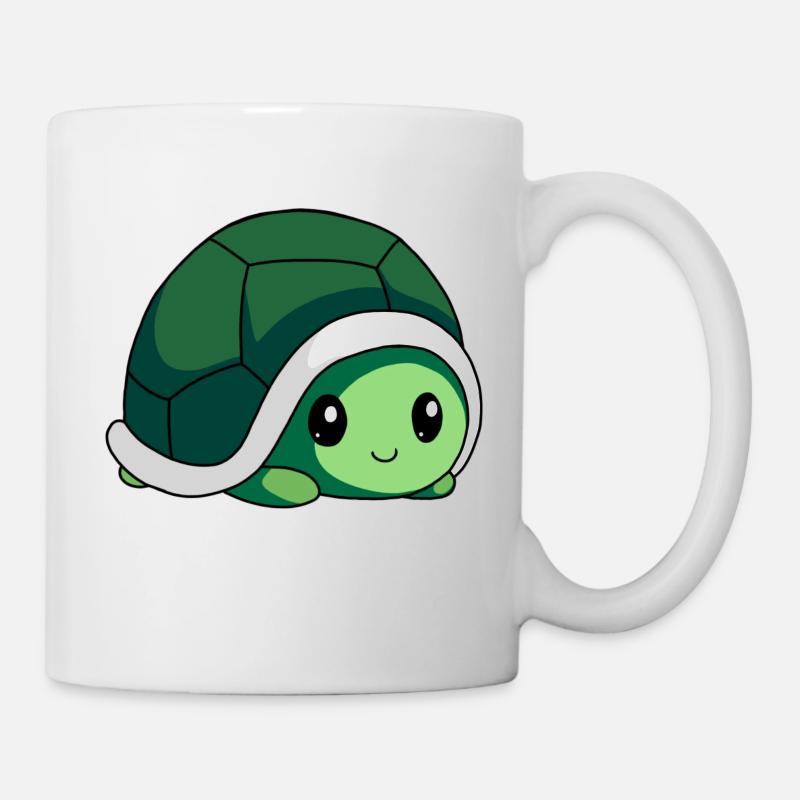 littel cute baby turtle - Mug - white