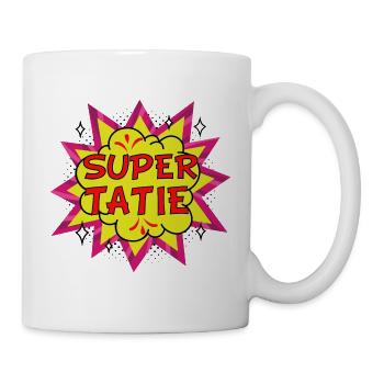 Super tatie cadeau humour tata - Mug blanc - blanc - Droite