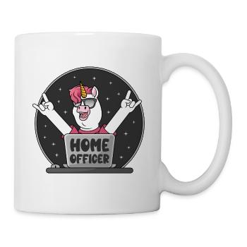Home Office Unicorn Home Officer Office Home Office - Mug - white - Right