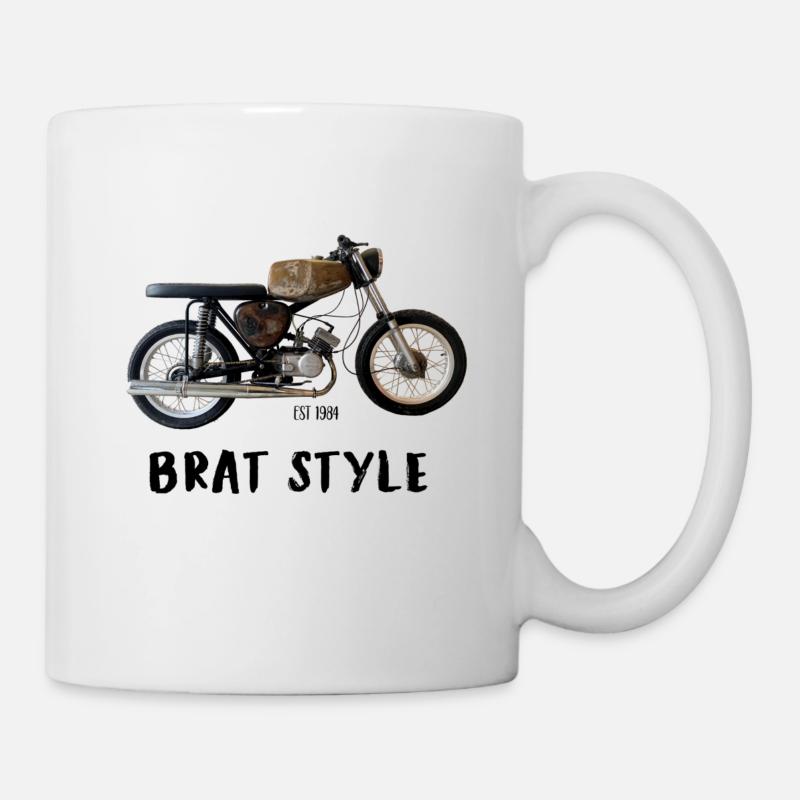 zweitakter bratstyle - Tasse - Weiß