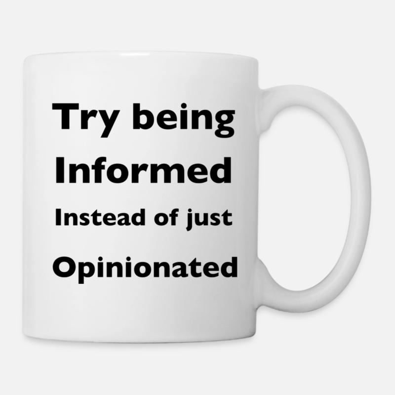 virtue signage quote - Mug - white