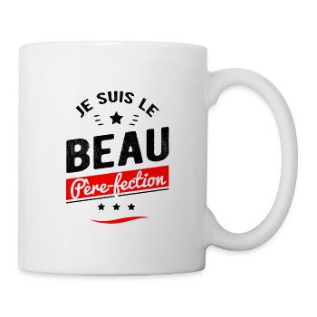 BEAU PÈRE-FECTION - Mug blanc - blanc - Droite