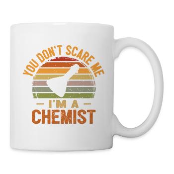 Ich bin Chemiker - Tasse - Weiß - Rechts