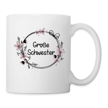 Große Schwester - Tasse - Weiß - Rechts