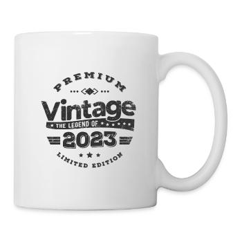 VINTAGE 2023 - Mug blanc - blanc - Droite
