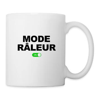 MODE RÂLEUR ON - Mug blanc - blanc - Droite