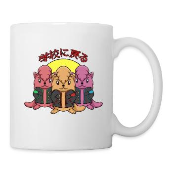 Zurück zur Schule, Jungs - Tasse - Weiß - Rechts