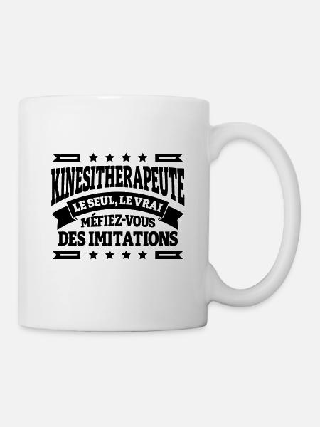 KINESITHERAPEUTE LE SEUL LE VRAI - Mug blanc - blanc