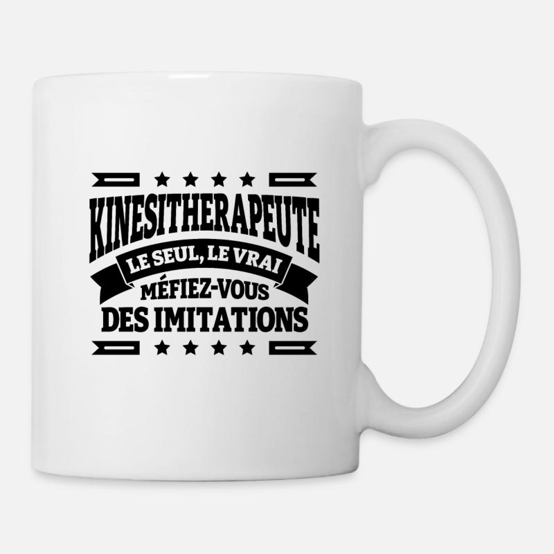 KINESITHERAPEUTE LE SEUL LE VRAI - Mug blanc - blanc