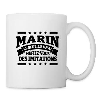 MARIN LE SEUL LE VRAI - Mug blanc - blanc - Droite