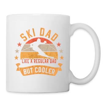 Ski Dad Cooler Daddy SkiEr Ski Mountain - Tasse - Weiß - Rechts
