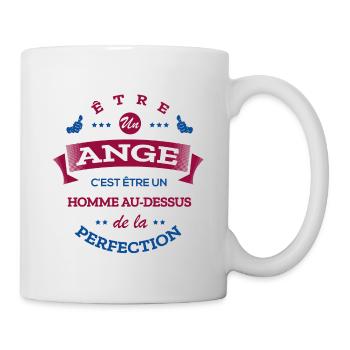 ANGE PARFAIT - NOM ANGE - Mug blanc - blanc - Droite